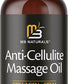 M3 Naturals Anti Cellulite Massage Oil Infused with Collagen and Stem Cell Help Tighten Tone Stretch Marks | Skin Firming Cellulite Remover Treatment | 8 Fl Oz
