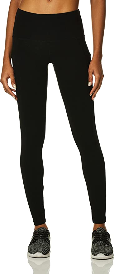 Jockey Women's Cotton Stretch Basic Ankle Legging with Side Pocket