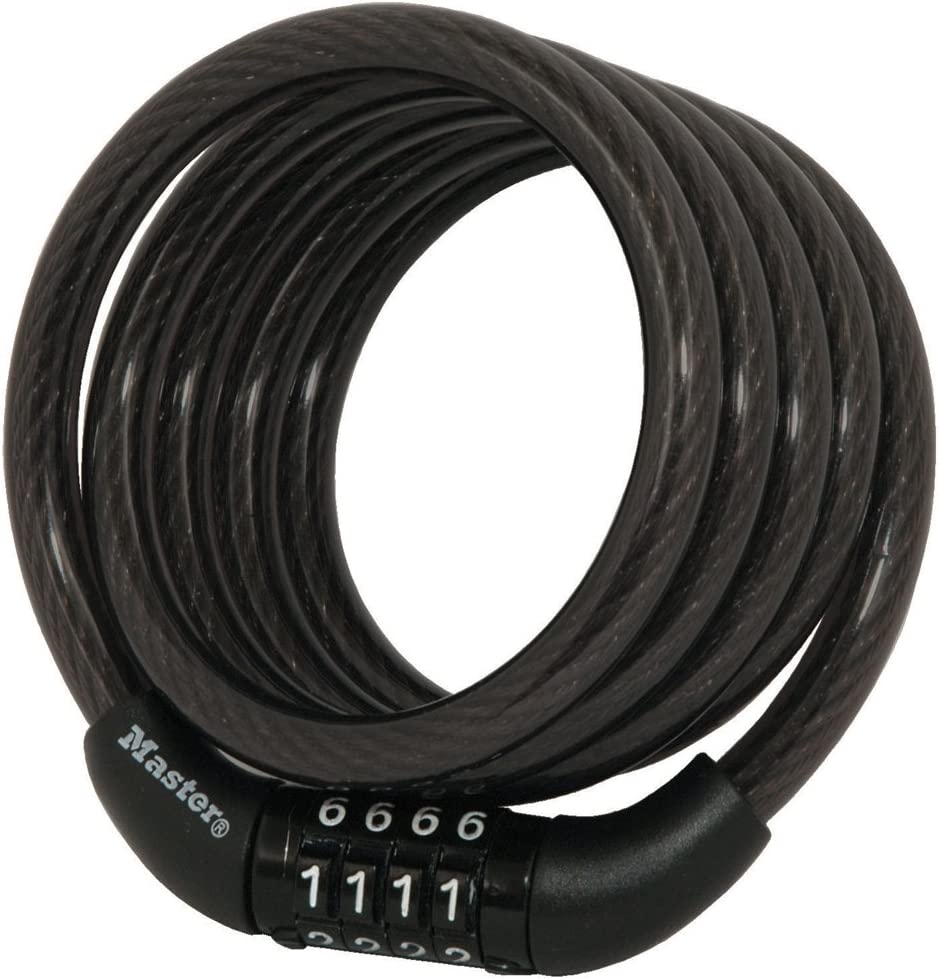 Master Lock 8143D Bike Lock Cable with Combination