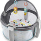 Fisher-Price On-the-Go Baby Dome, Grey/Blue/Yellow/White