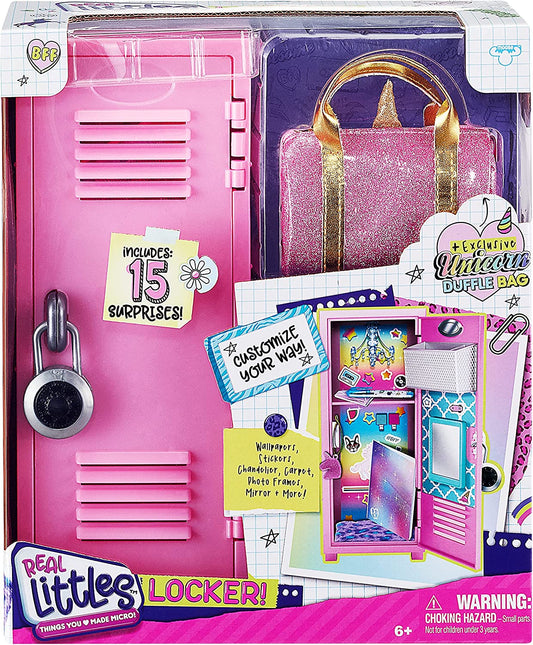 REAL LITTLES - Collectible Micro Locker with 15 Stationary Surprises Inside! (25263)