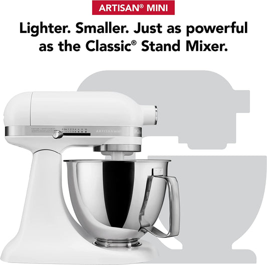 Kitchenaid Artisan Mini Plus 3.5-Qt. Tilt-Head Stand Mixer with Flex Edge Beater