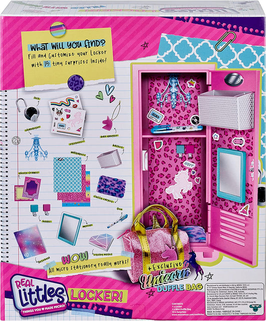 REAL LITTLES - Collectible Micro Locker with 15 Stationary Surprises Inside! (25263)