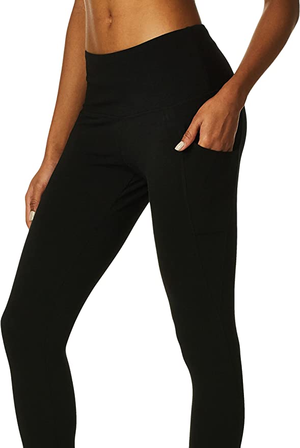 Jockey Women's Cotton Stretch Basic Ankle Legging with Side Pocket