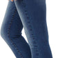 WallFlower Women's Juniors Instastretch High Rise Flirty Curvy Skinny Jeans (Standard and Plus)