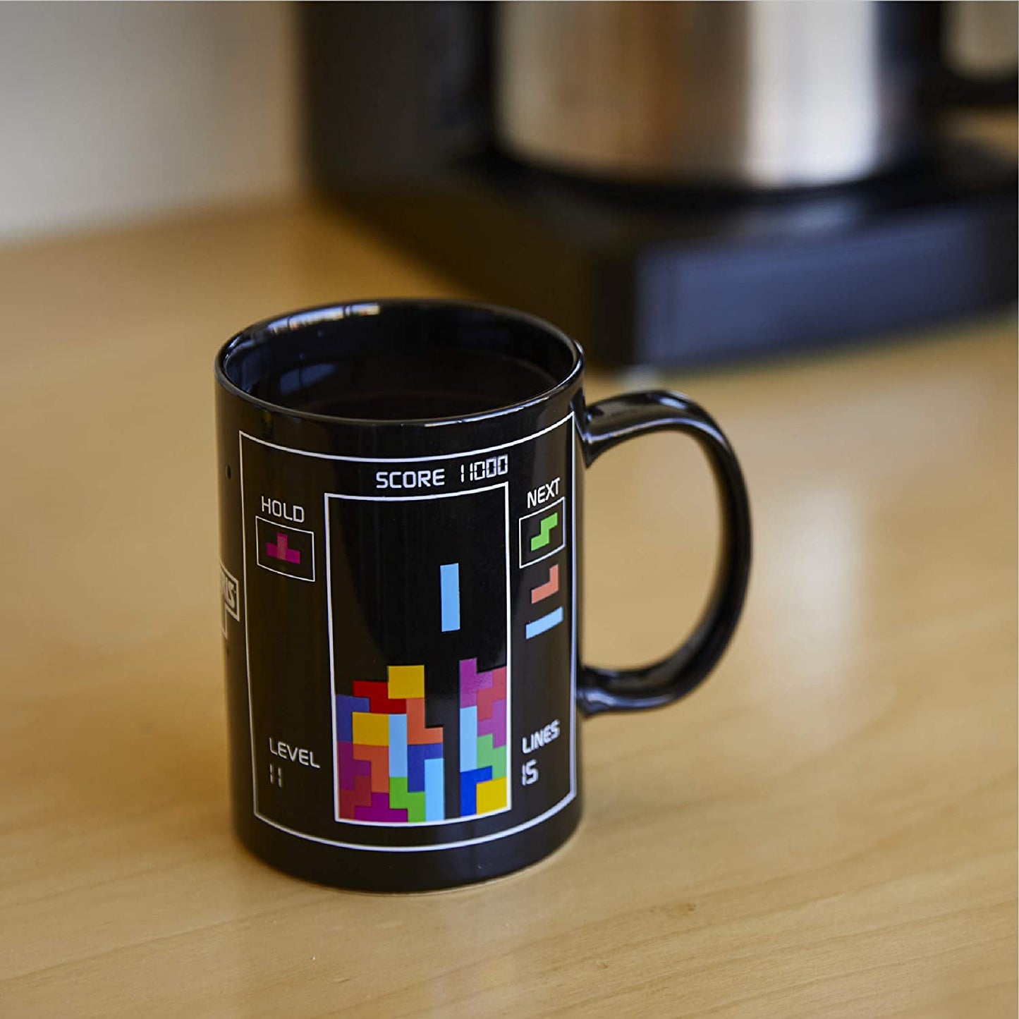 Tetris Heat Changing Mug - Officially Licensed Merchandise