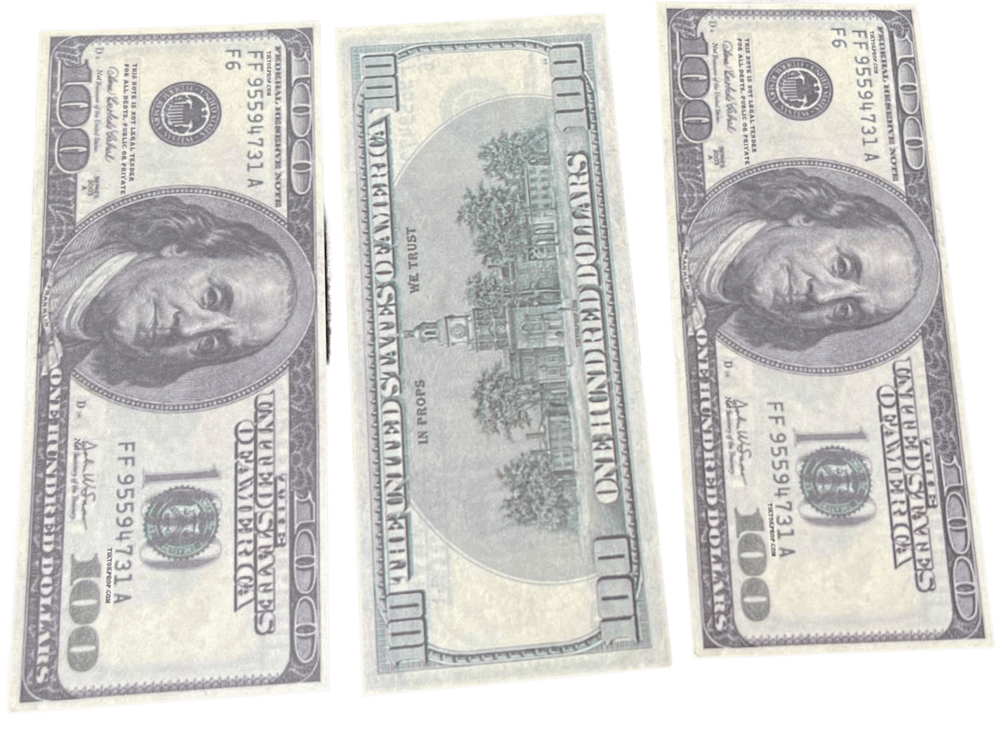 The Official TikTok Prop Money Set