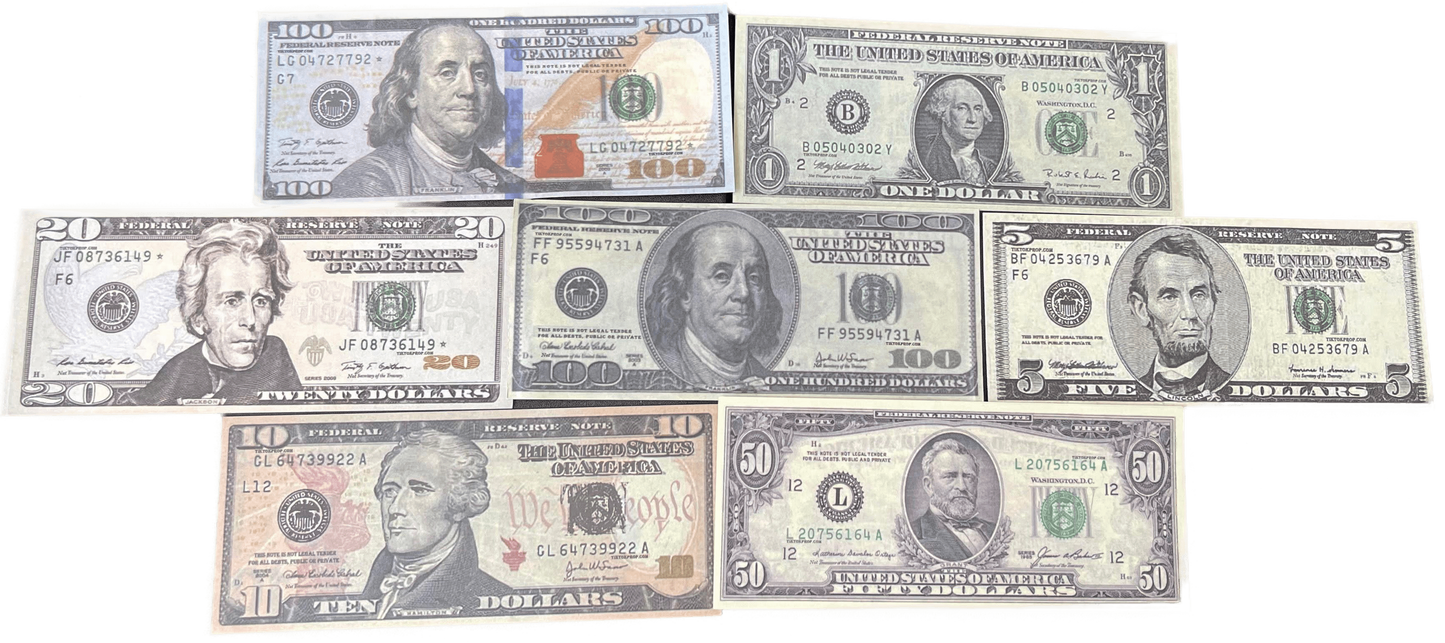 The Official TikTok Prop Money Set